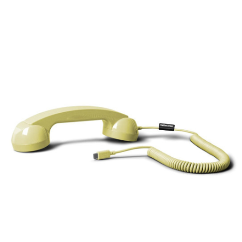 Native Union Pop Phone Handset in Lemon Main02