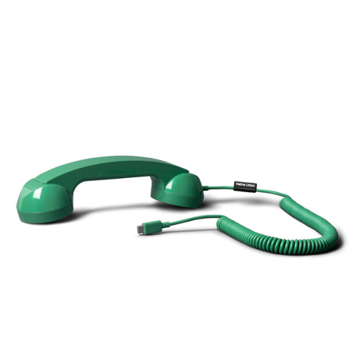 Native Union Pop Phone Handset in Pine Main02