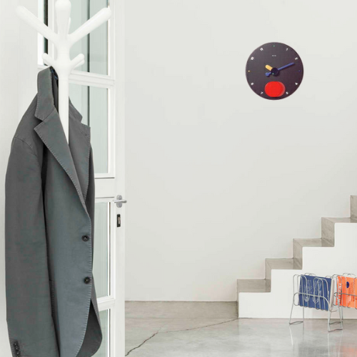 Rexite Contrattempo Wall Clock in Black Life01