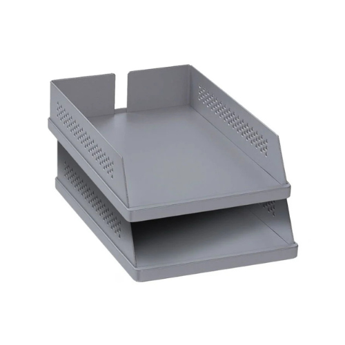 Rexite Babele Letter Tray in Pearl Grey Main01