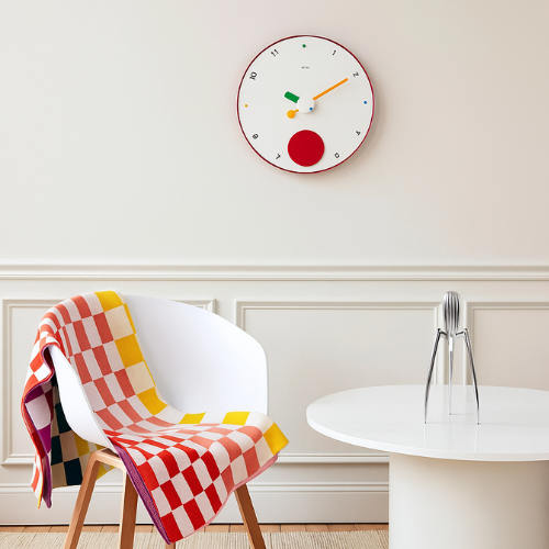 Rexite Contrattempo Wall Clock in White Life03