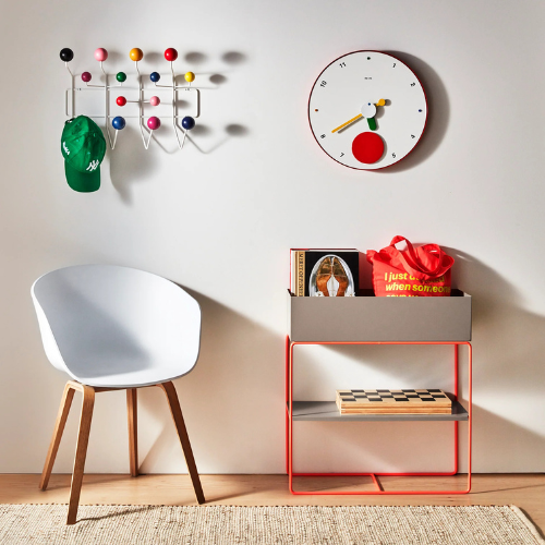 Rexite Contrattempo Wall Clock in White Life01