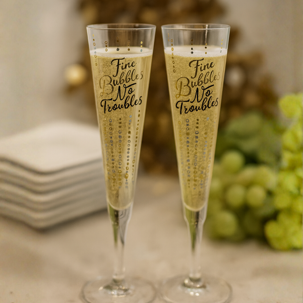 Ritzenhoff | Champus Champagne Glass Set of 2 by Oliver Melzer Lifestyle
