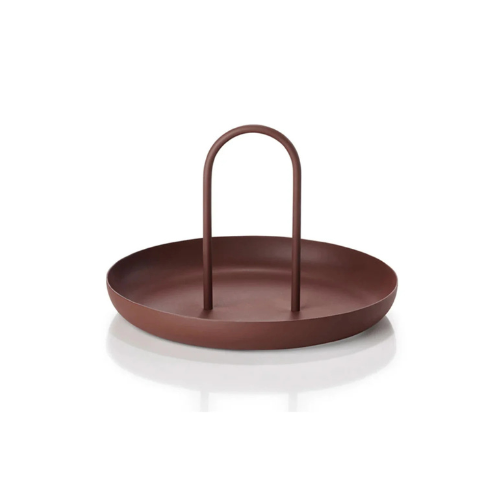 Studio Editions | Forme Tray Organiser with Handle in Burgundy