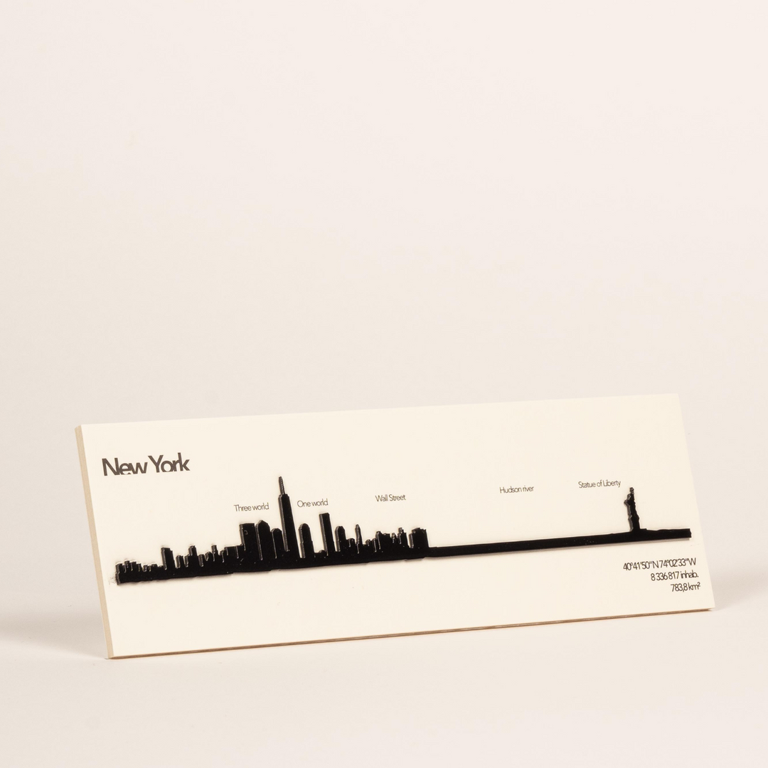 The Line New York City Skyline Wall Decoration display05