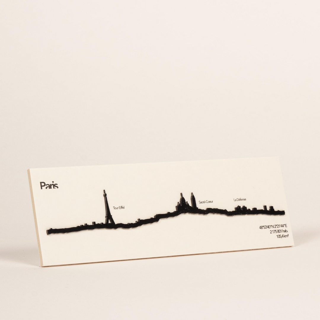 The Line Paris City Skyline Wall Decoration Main04