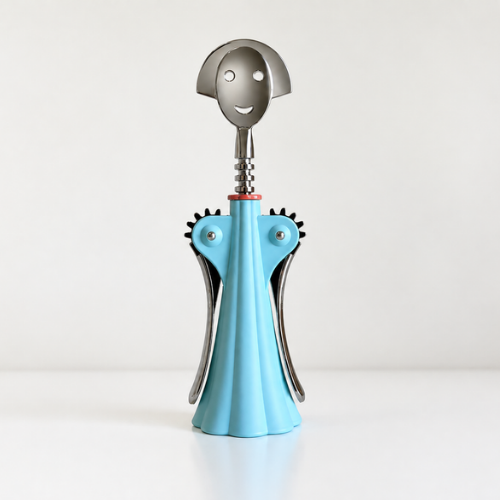 Alessi Vintage Corkscrew Light Blue Main01