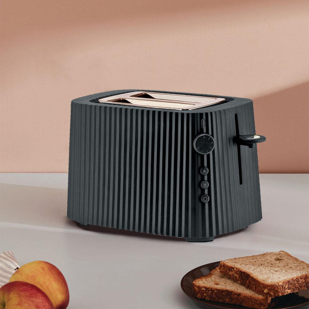 ALESSI PLISSE TOASTER BLACK LIFE01