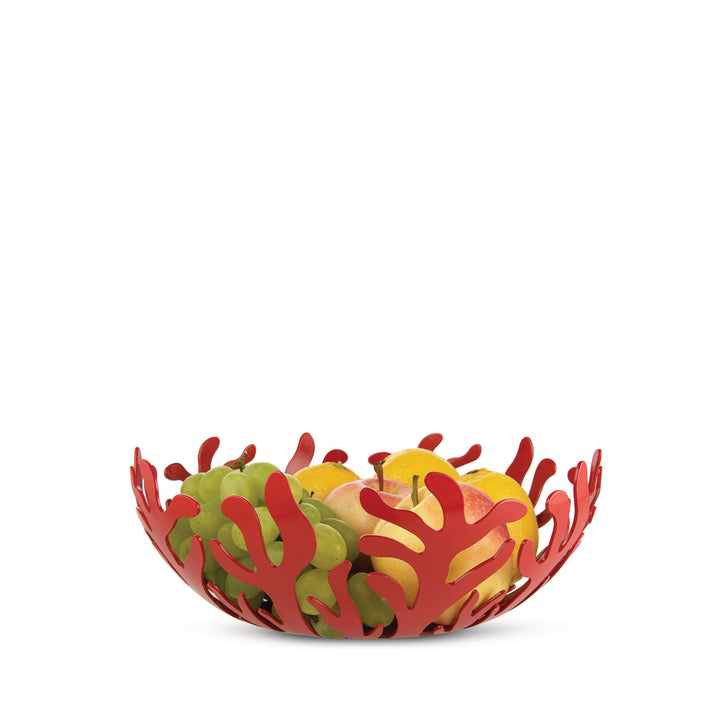 Alessi Mediterraneo Fruit Bowl 29cm in Red ESI01/29 R lifestyle