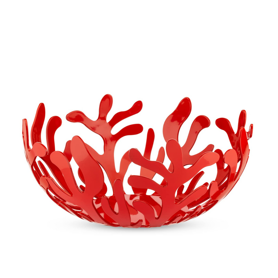Alessi Mediterraneo Fruit Bowl 29cm in Red Main01