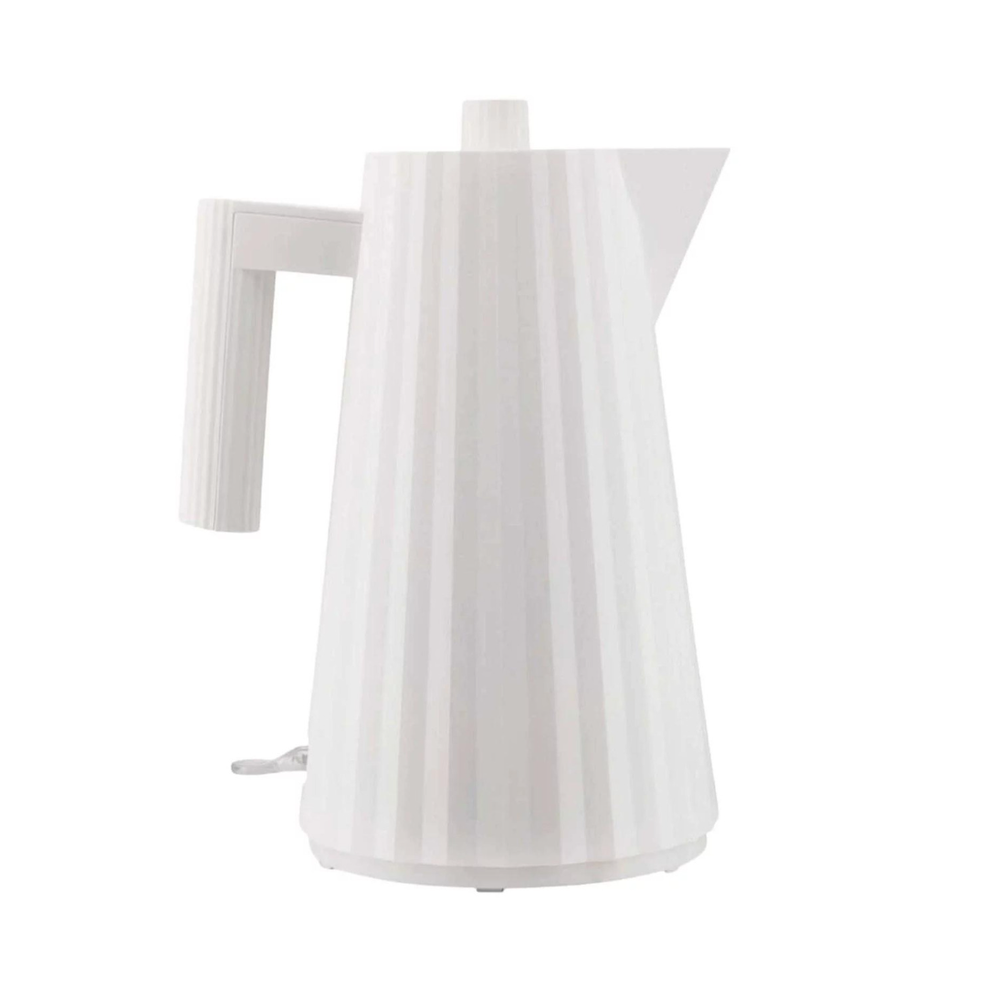 Alessi Plissè Electric Kettle in White Main