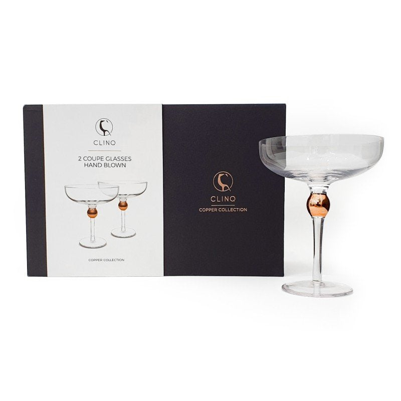 Clinq Cocktail Coupe Glass Main01