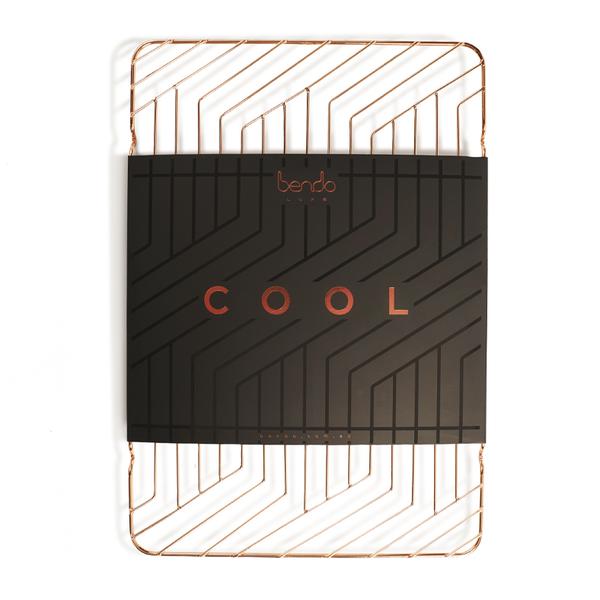 BENDO Cool Cake Rack  in Copper white background