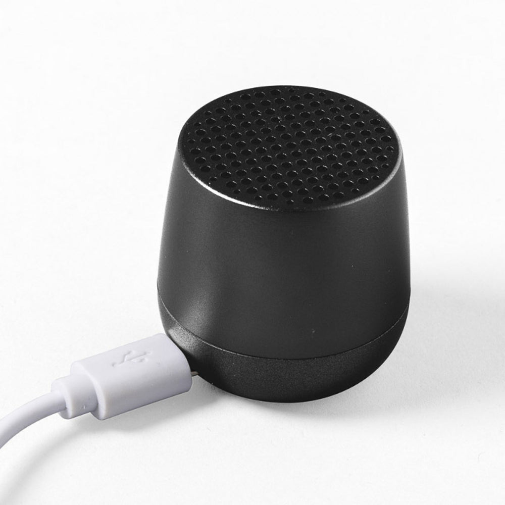 Lexon Mino Portable Bluetooth Speaker Black - USB Charger