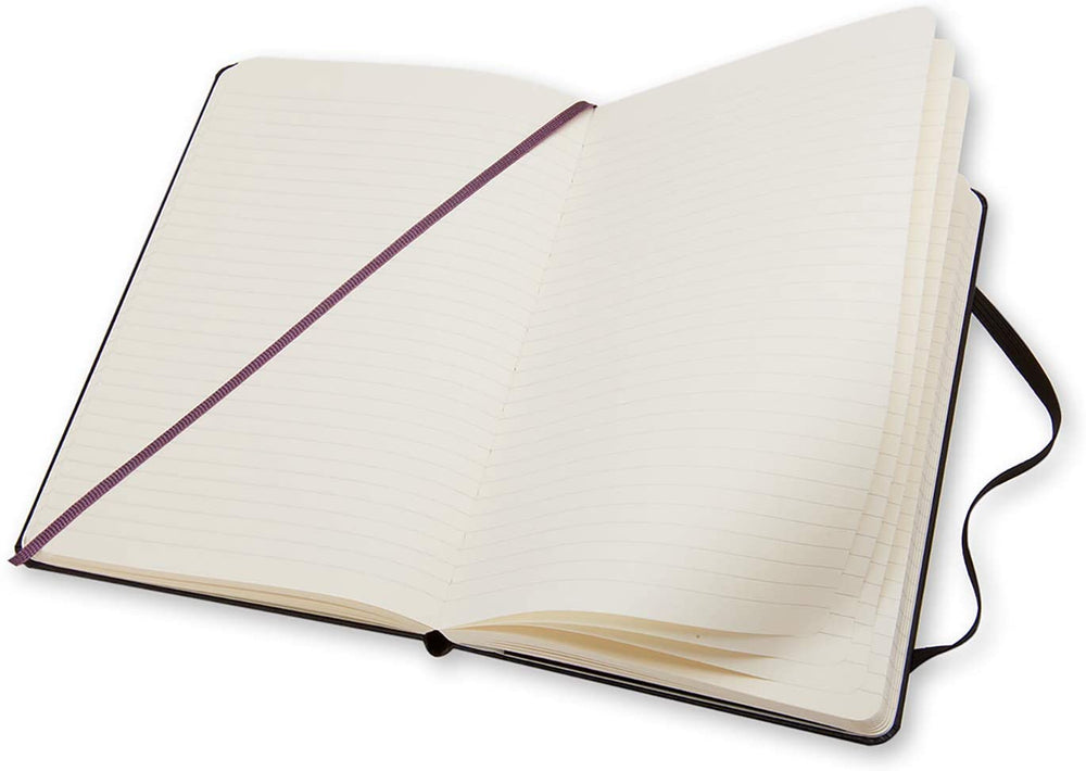 Moleskine Classic Notebook Ruled Large QP060 Inside