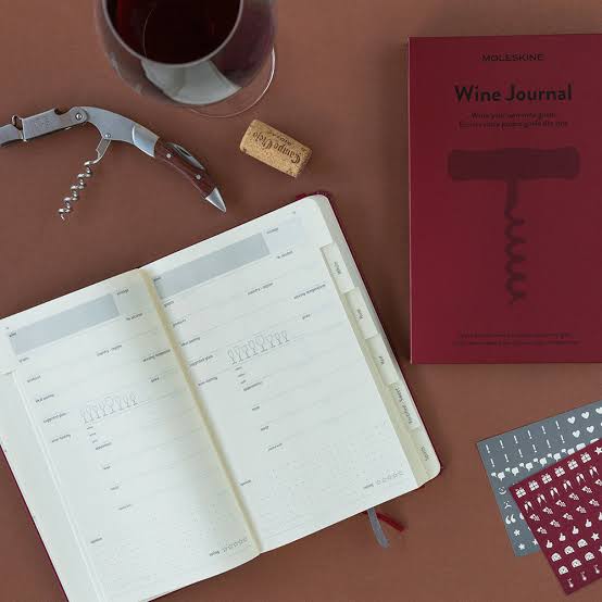 Moleskine Passion Wine Journal Lifestyle