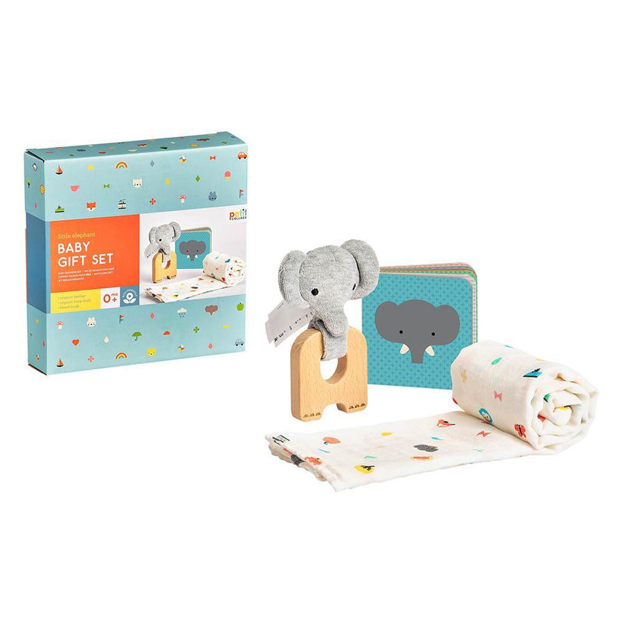 Petit Collage Baby Gift Set Little Elephant Main1