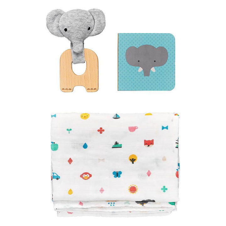 Petit Collage Baby Gift Set Little Elephant Main2