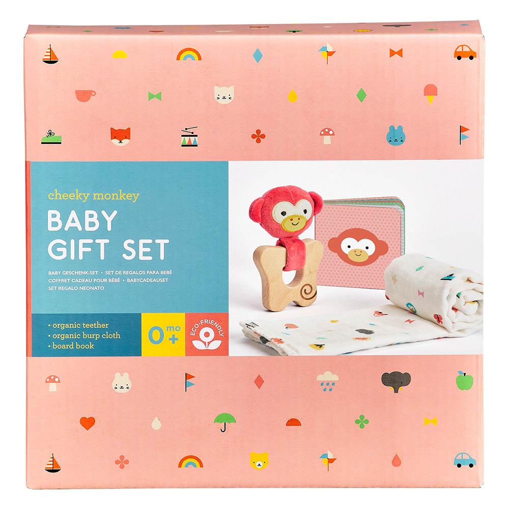 Petit Collage Baby Gift Set Little Monkey Packaging 