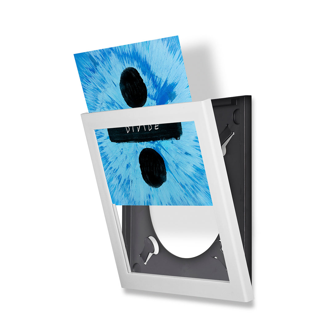 Show and Listen Vinyl Record Frame White Main 2