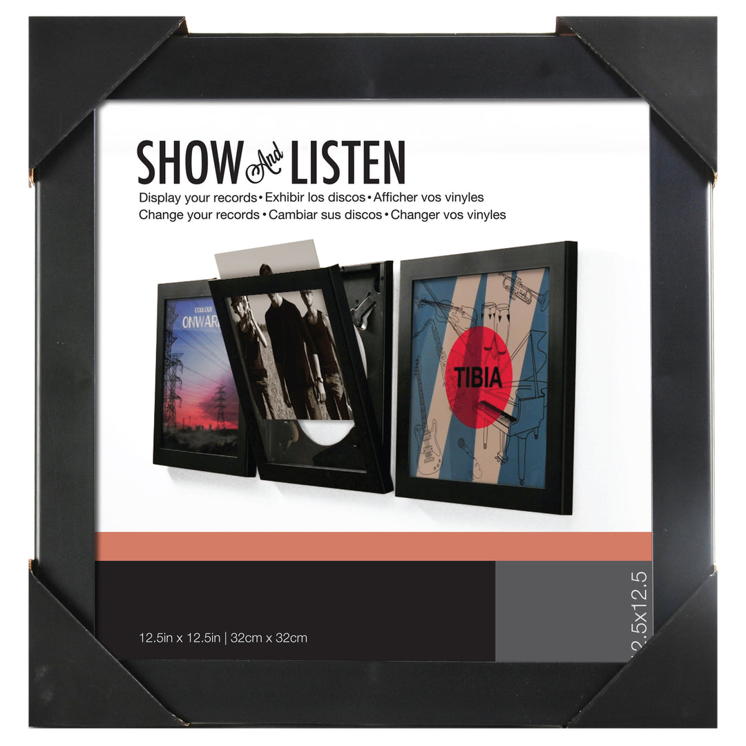 Show and Listen Vinyl Record Frame Main 
