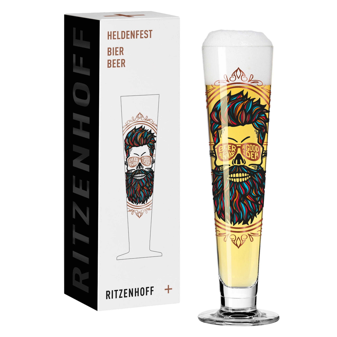 RITZENHOFF HEROES FESTIVAL BEER GLASS SANTIAGO SEVILLANO Main01