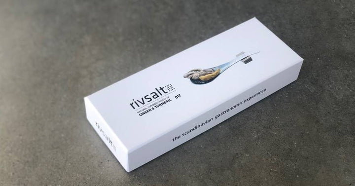 RIVSALT Spoon Grater Ginger and Turmeric Giftbox