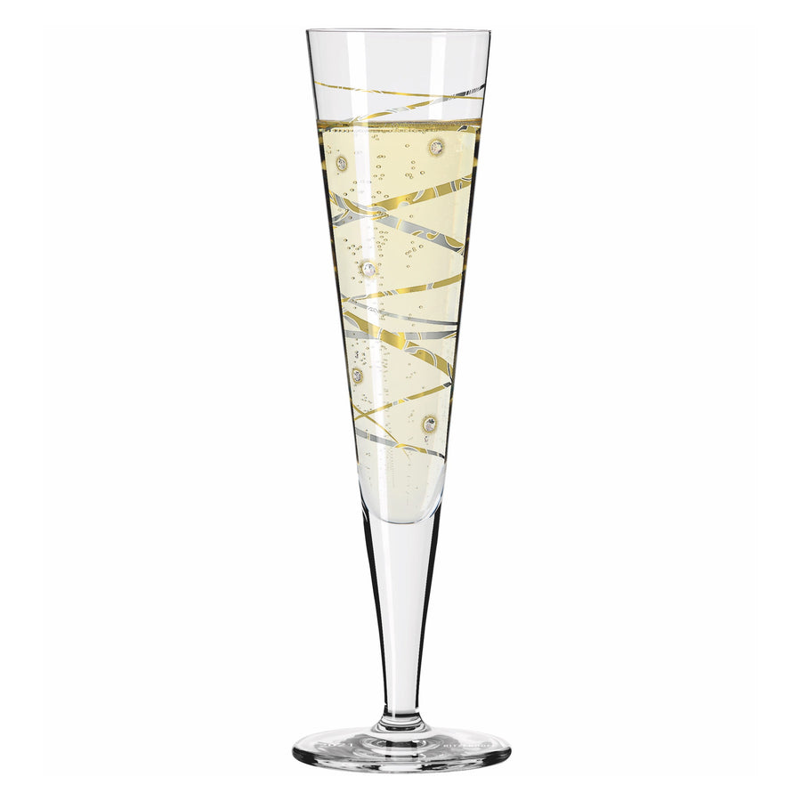 Ritzenhoff Celebration Champus Champagne Glass Swarovski Crystals 2021 1079011 main02