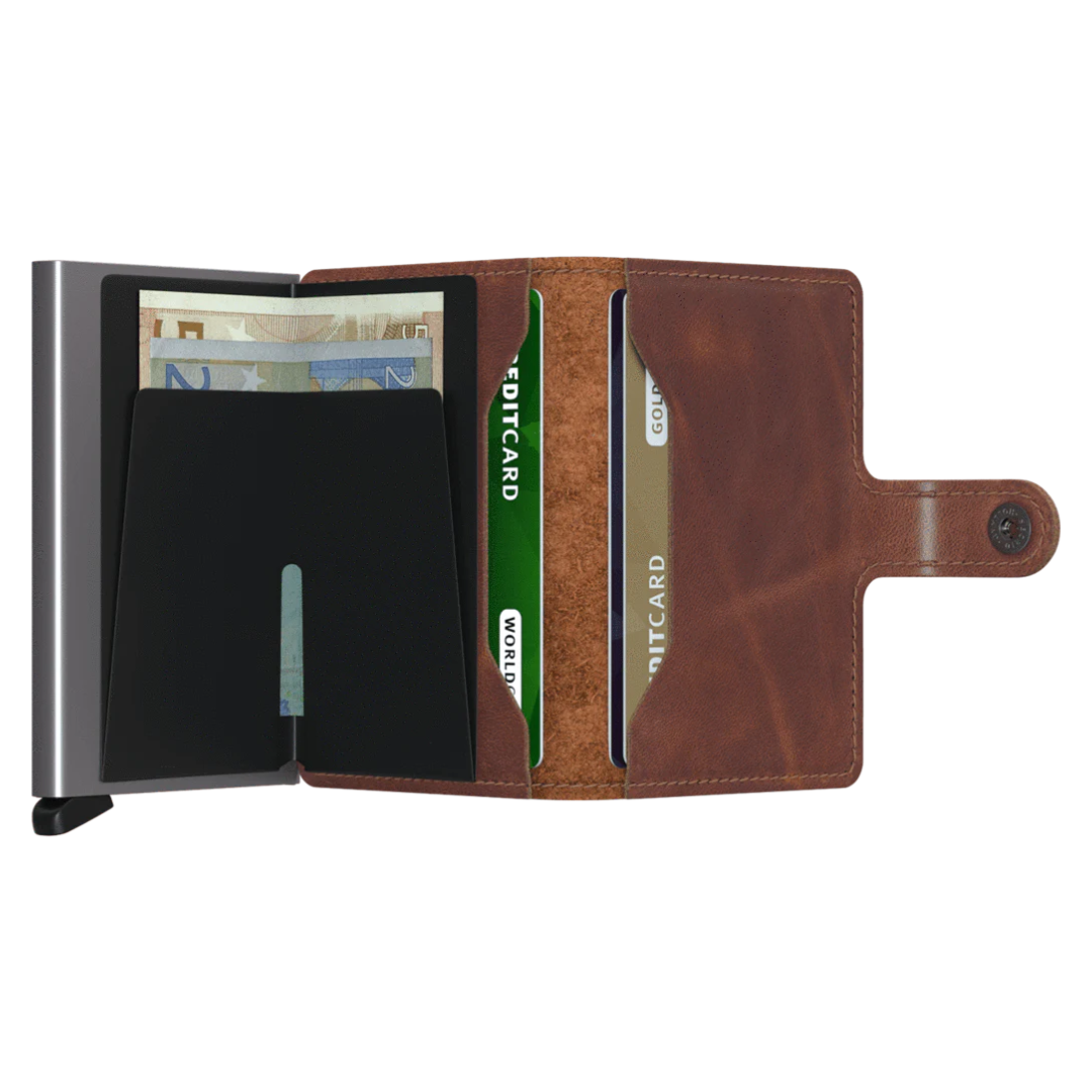 Secrid Miniwallet Vinatge Brown Main02