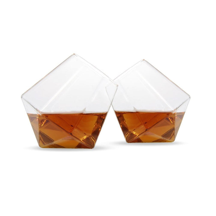THUMBS UP Diamond Whisky Glasses Set of 2 Main