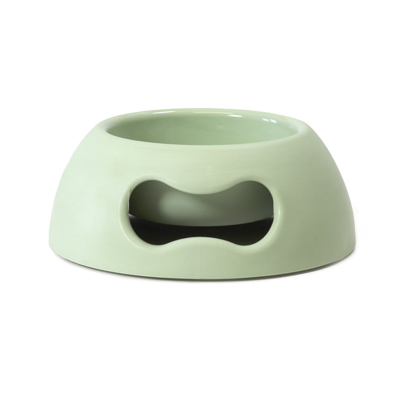 UNITED PETS PAPPY PET BOWL MEDIUM GREEN MAIN01