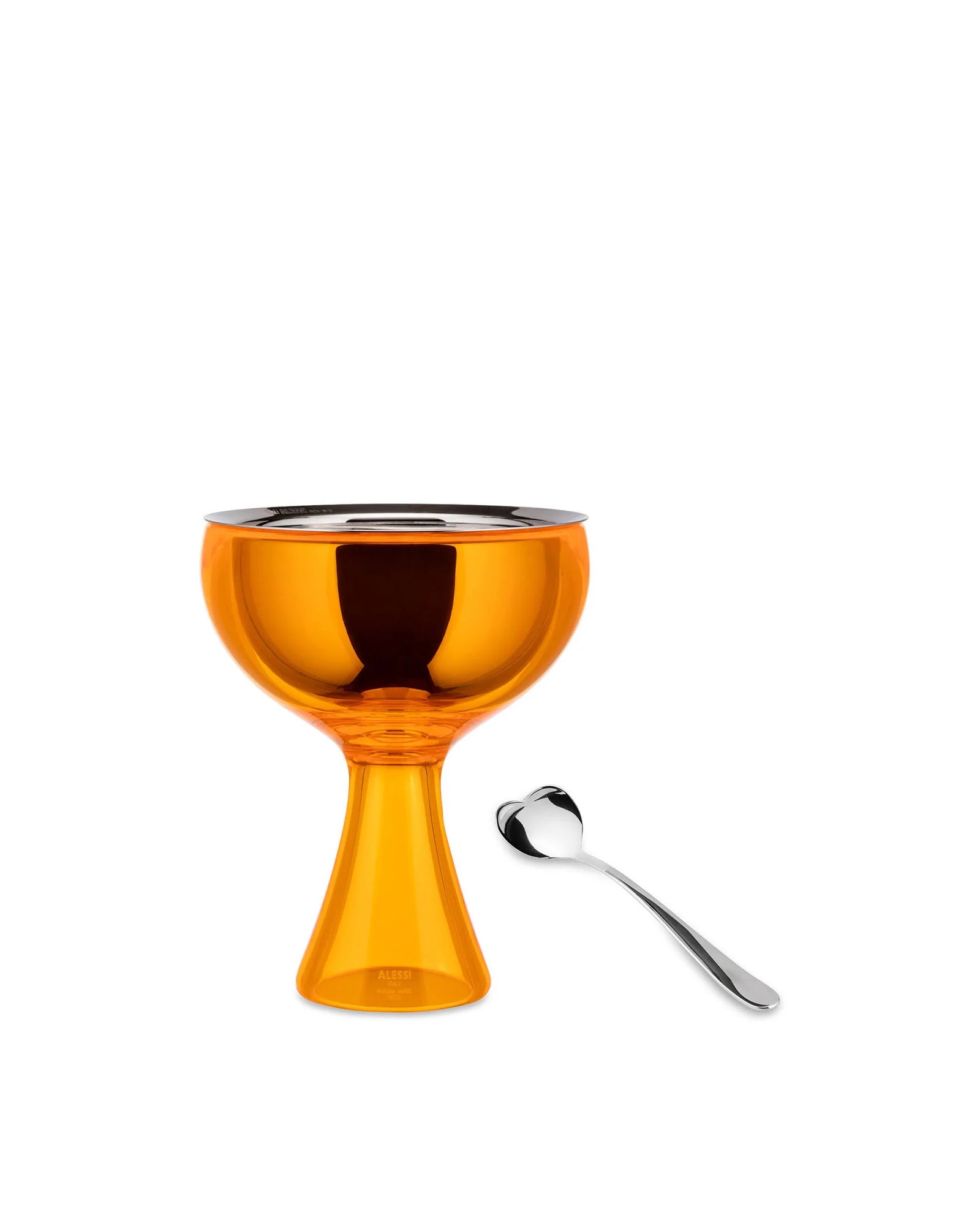 Alessi Big Love Ice Cream Bowl in Orange Main01